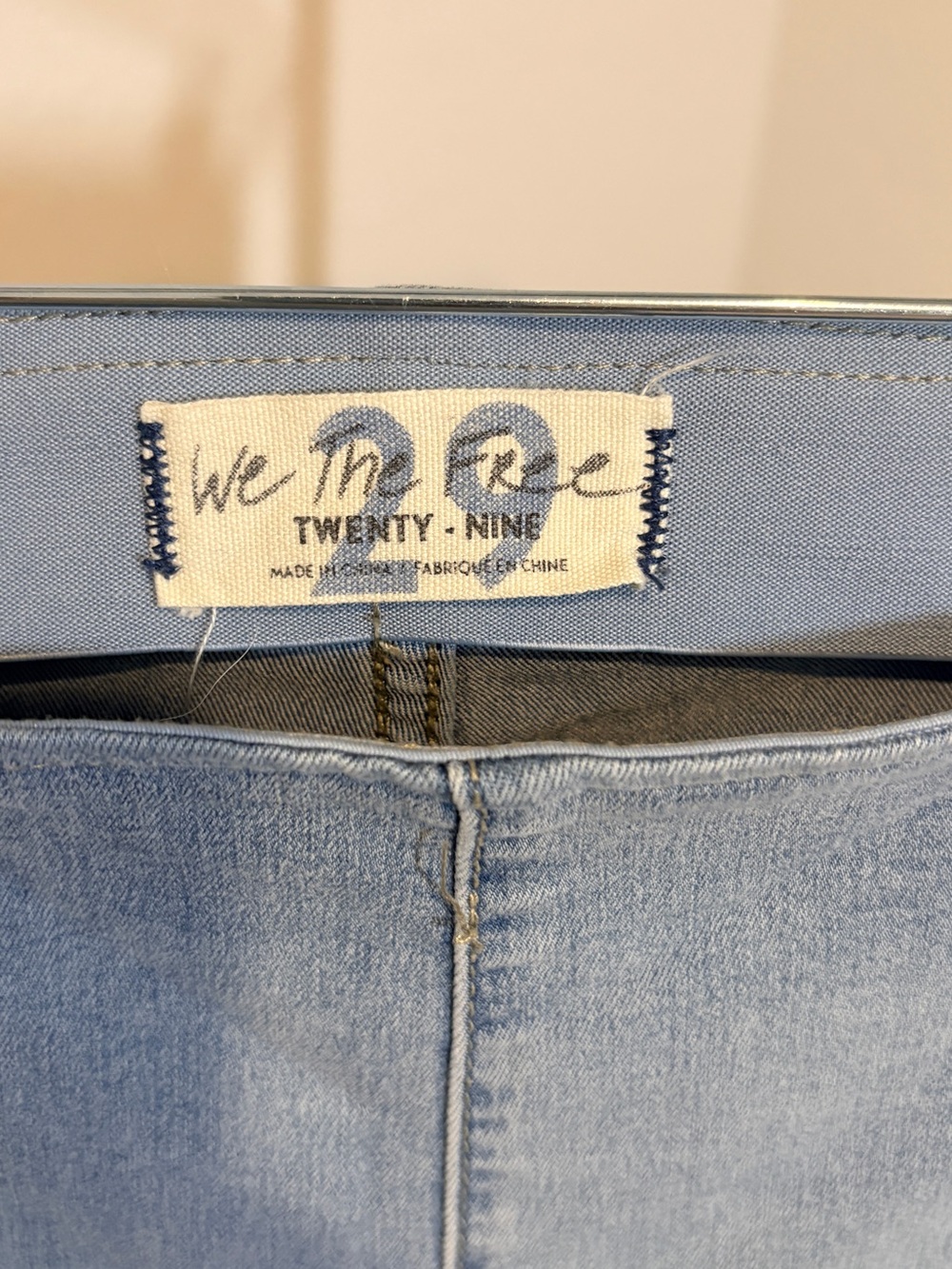 We the free  Light Blue Denim jeans